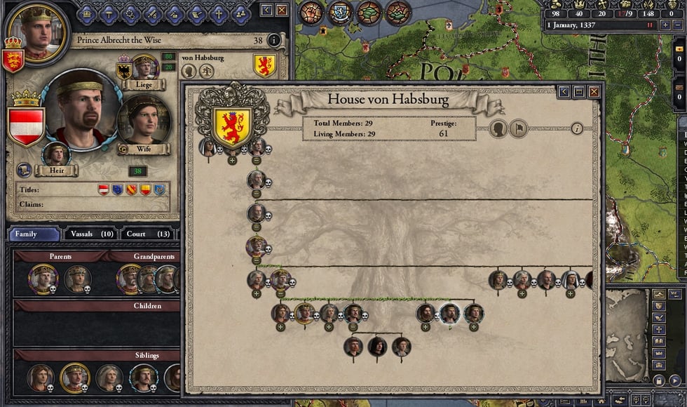 Crusader Kings II: Dynasty Shield Pack