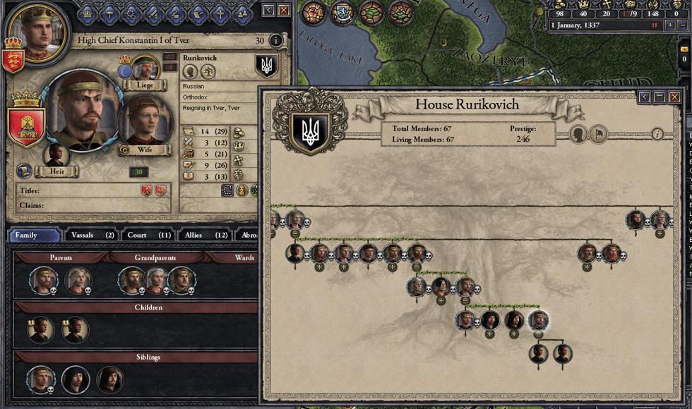Crusader Kings II: Dynasty Shield Pack