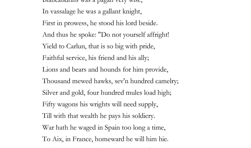 Crusader Kings II: The Song of Roland Ebook