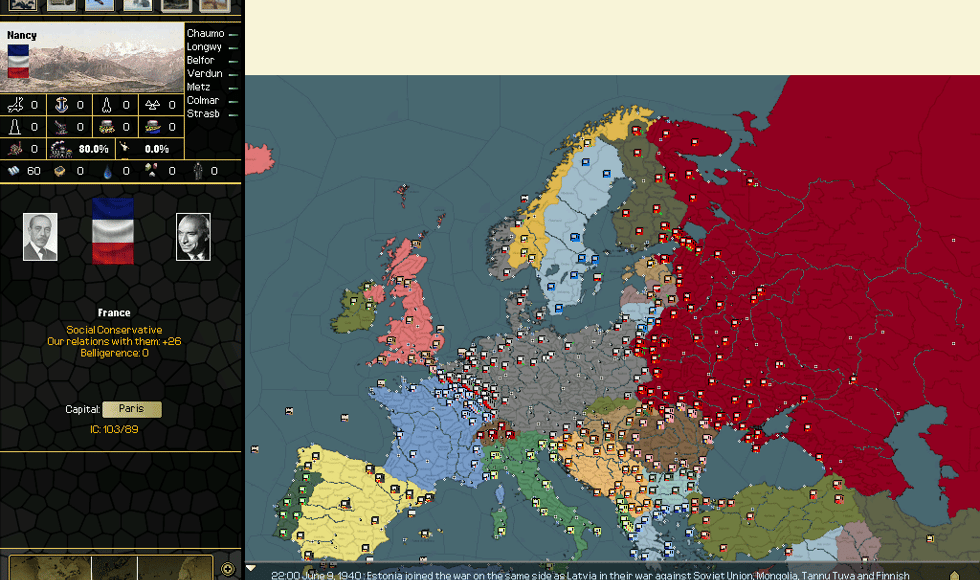 Darkest Hour: A Hearts of Iron Game