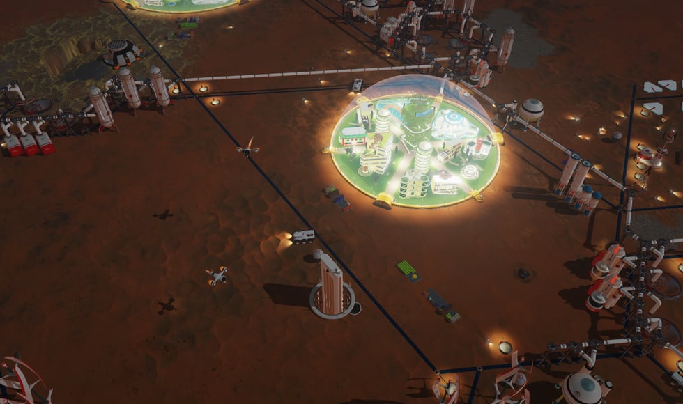 Surviving Mars - First Colony Launch