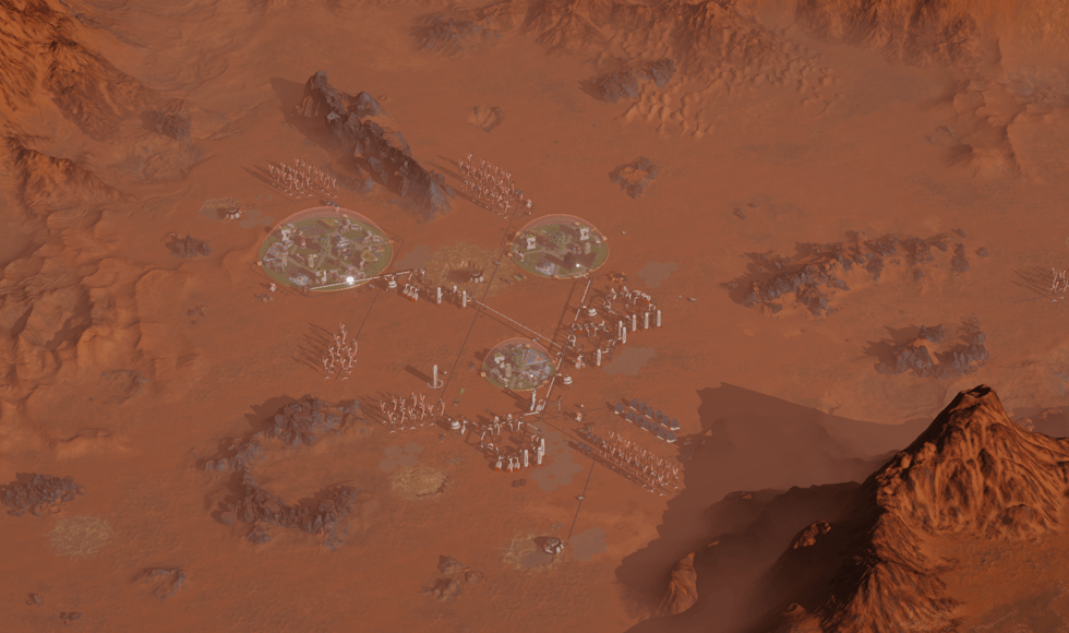 Surviving Mars - First Colony Launch