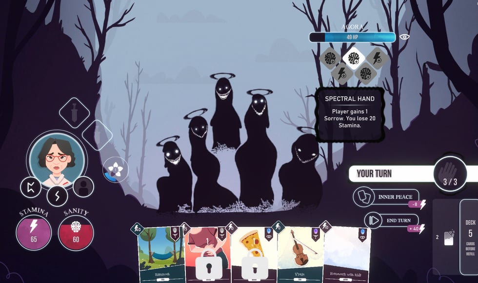 Neurodeck: Psychological Deckbuilder