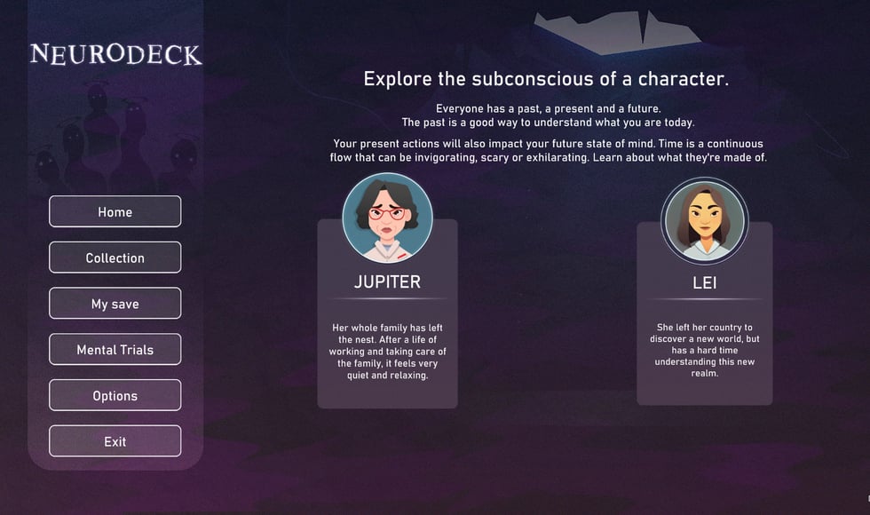 Neurodeck: Psychological Deckbuilder